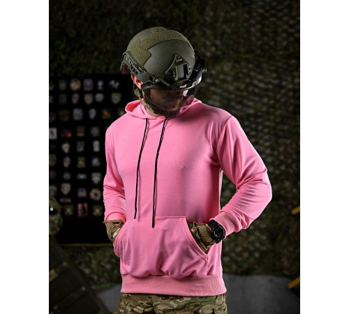Тактическая худи MAKLIN молодость розовая ДЛ7044