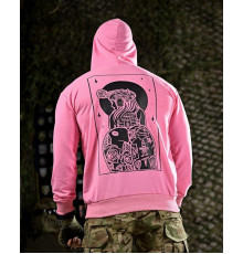 Тактическая худи MAKLIN Girl розовая ДЛ7049