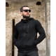 Тактична флісівка honeycomb black ВТ0443