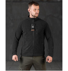 Флисовая кофта Windblock Tactical черная ВТ0550