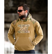 Флисовая худи 7.62 Military Tactical coyot ТР6459