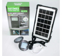 GD7A (GD-07A) Ліхтарик ручний із сонячною панеллю, павербанк MultiFunctional Led Cclamp (30)