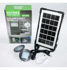 GD7A (GD-07A) Ліхтарик ручний із сонячною панеллю, павербанк MultiFunctional Led Cclamp (30)