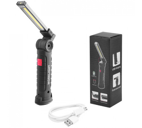 Фонарь кемпинг W 51-SMD+COB, поворот на 180º+180º, встр аккум. ЗУ micro USB (120 шт/ящ) за 280 грн
