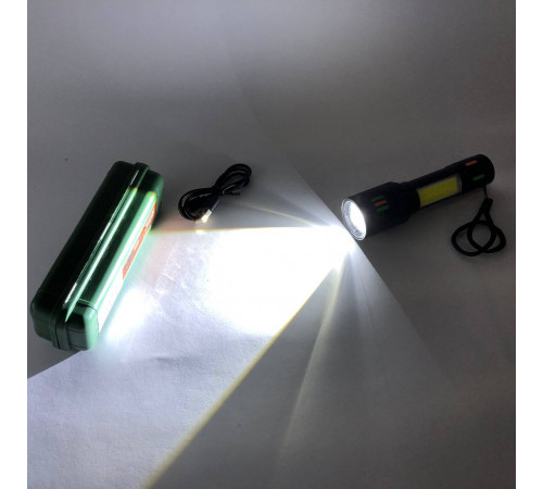 Ліхтар акумуляторний LED ліхтар 623-TG+COB, Ліхтар із захистом від пилу для домашніх потреб BC-86 за 378 грн