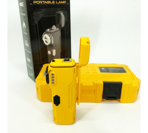 Электронная аккумуляторная зажигалка D51-COB, Аккумуляторная электро зажигалка Подарок парню LA-70