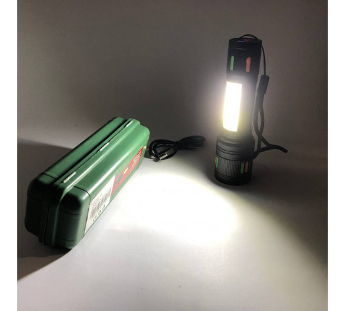 Ліхтар акумуляторний LED ліхтар 623-TG+COB, Ліхтар із захистом від пилу для домашніх потреб BC-86 за 378 грн