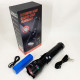 Пылезащищенный фонарь, Светодиодный фонарь с зумом, Фонарик военный Мощный для дома топ-фонарик LN-23