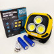 Прожектор ліхтар кемпінг W891-1-3COB(White+Yellow)+5SMD(Red) Power bank VS-47 за 867 грн