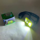 Мощный аккумуляторный фонарик на голову 2323-P50+SMD+COB (white/red), Налобный фонарик bailong AP-21