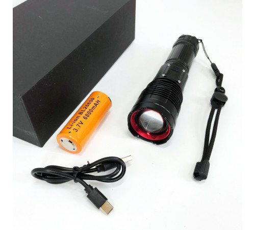 Алюминеевый фонарь PLD-6606, Фонарь для использования в темноте Мощный для рыбалки LJ-30