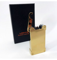 USB запальничка HL-437, Електронна імпульсна запальничка Чудовий подарунок для чоловіка RH-56