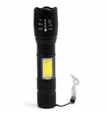 LED ліхтар із зарядкою Bailong, Компактний акумуляторний ліхтар, Ліхтарик на всі випадки MN-24