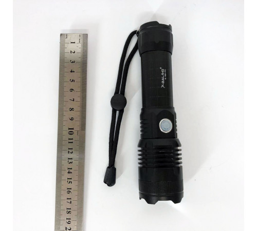 Ручной фонарик cob X-Balog BL-B88-P90, Ручной фонарь с 18650 аккумулятором Фонарь батарей HV-73