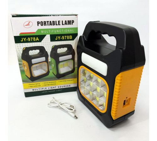 Светодиодные переносные прожекторы JY-978D-LED+12COB, Светодиодный аккумуляторный led фонарь YP-50