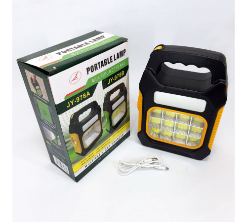 Светодиодные переносные прожекторы JY-978D-LED+12COB, Светодиодный аккумуляторный led фонарь YP-50