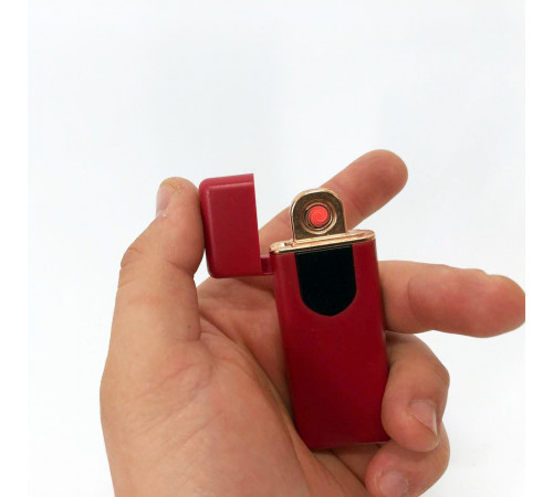 Usb запальнички з гравіюванням USB ZGP ABS, Оригінальна запальничка в подарунок, Запальничка на зарядці LX-57 за 223 грн
