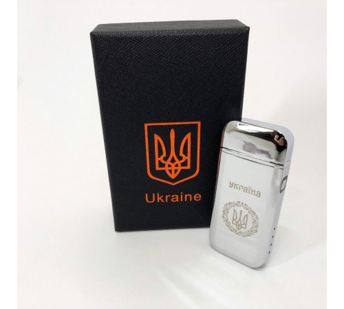 Оригинальная зажигалка в подарок HL-442, Электроимпульсная дуга, Электрозажигалка тактическая CD-62