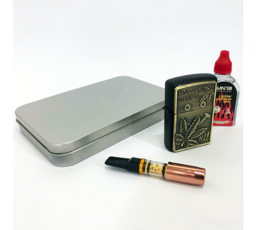Бензиновая зажигалка N13, Зажигалки в подарочных коробках, Зажигалка бензин на день рождения DG-16