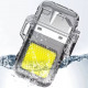Зажигалка спиральная водонепроницаемая электронная с LED фонариком и зарядкой от USB XP-66