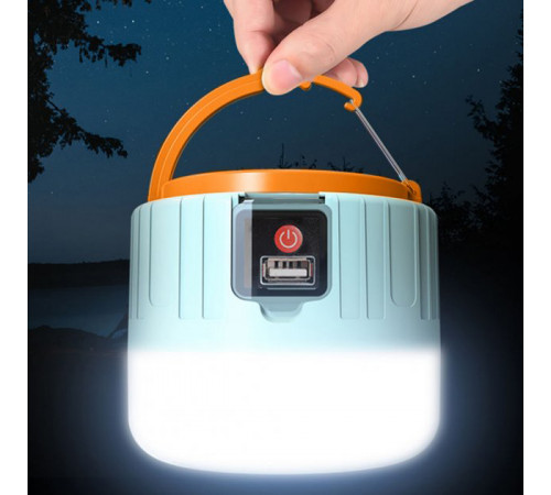Ліхтар кемпінг переносний 509-20LED, power bank, Li-Ion акумулятор, сонячна батарея, ЗУ microUSB UR-95 за 651 грн