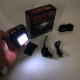 Фонарик налобный мощный SH-T808-2XPE-20SMD-white/red, Налобный светодиодный фонарь для ночных прогулок RX-59