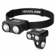 Надійний налобний ліхтар SH-T808-2XPE-20SMD-white/red, Led headlamp налобний ліхтар DX-51 за 416 грн
