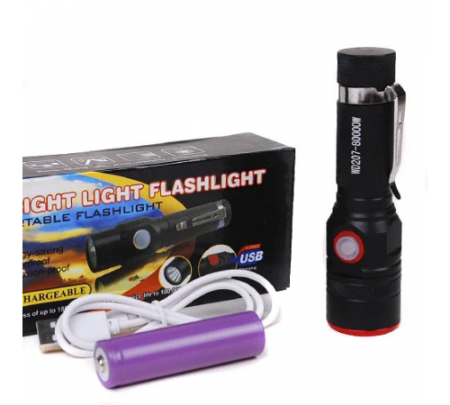 Фонарь тактический аккумуляторный светодиодный Rablex RB 207 T6 (100шт/ящ) за 394 грн