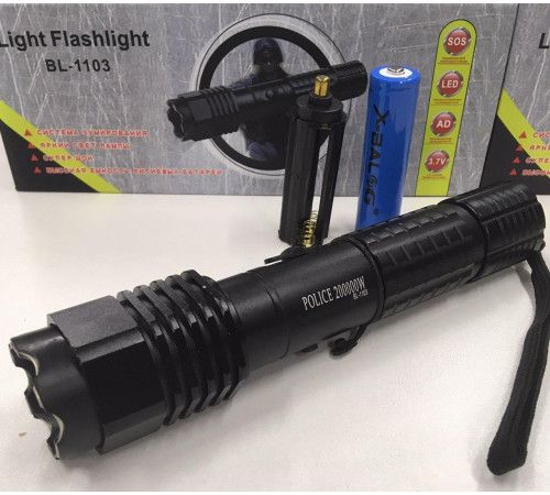 Фонарики Bailong Police BL-1103/ 4339 20000W (120 шт/ящ) за 608 грн