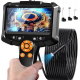 Эндоскоп 4,3" IP67 с IPS-экраном / Эндоскопическая камера 1080P HD с подсветкой