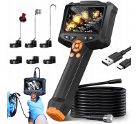 Эндоскоп 4,3" IP67 с IPS-экраном / Эндоскопическая камера 1080P HD с подсветкой