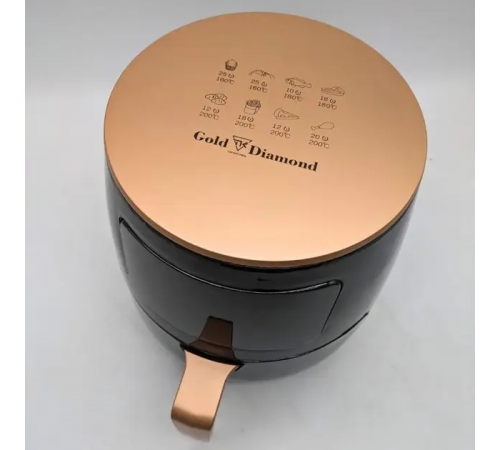Аеро-фрітюрниця Gold Diamond TK 09904 6л 3200 Вт безмасляна мультипіч за 1548 грн
