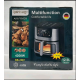 Аерофритниця Rainberg RB-2287 Потужна фритюрниця 4200 Вт Аерогриль для приготування без олії Фритюрниця 12,5 л за 3762 грн