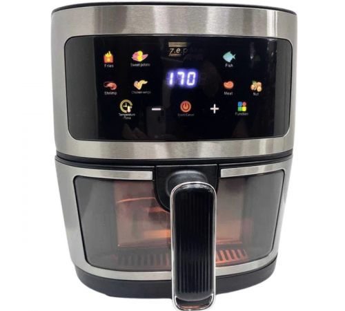Фритюрница без масла мультипечь 3500W ZP-111 сенсорная аэрофритюрница с таймером 7л.