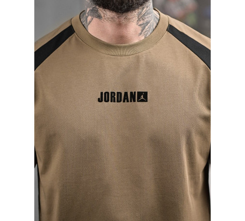 Футболка Jordan dry-fit коричнева 4 ДЛ6483 за 879 грн