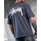 Футболка оверсайз STUSSY Graffiti sea ТР6880 за 1099 грн