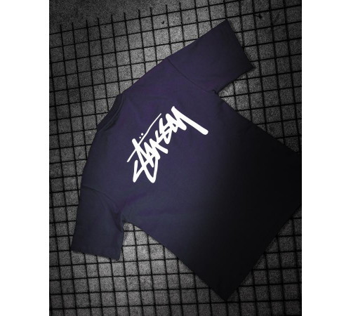 Футболка оверсайз STUSSY Graffiti sea ТР6880 за 1099 грн