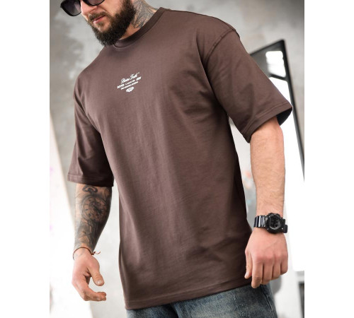 Футболка oversize NYC бордо ТР6871 за 1099 грн