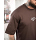 Футболка oversize NYC бордо ТР6871 за 1099 грн