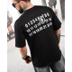 Футболка oversize maison margiela чорна ТР6884 за 1099 грн