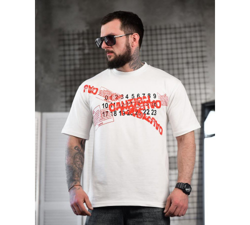 Футболка oversize Maison Margiela N.6 white ТР6885 за 1099 грн