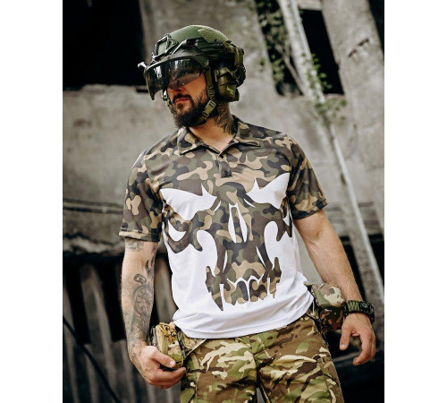 Мілітарі поло футболка jblivion punisher mtk ПП7496