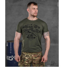 Футболка чоловіча 3XL 56 р НГУ Національна Гвардія України олива літня