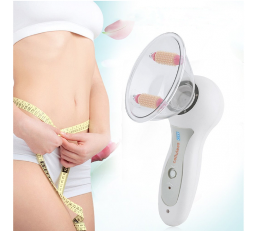 Масажер вакуумний антицелюлітний Celluless MD NEW вакуумно-роликовий ефективний масажер Целюлес LJ-56 за 701 грн