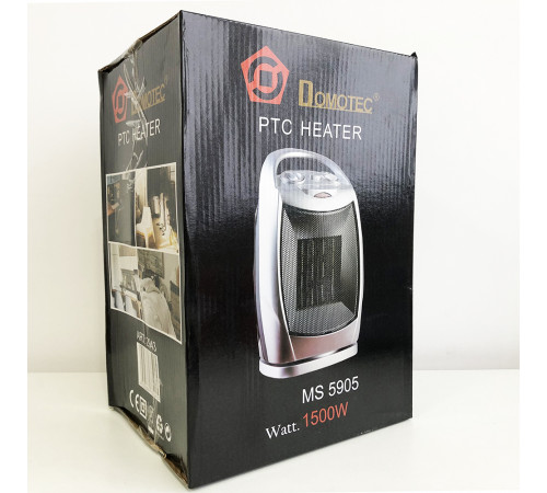 Дуйка DOMOTEC MS-5905 Ceramic, тепловентилятор, електричний обігрівач, дуйчик обігрівач CH-40 за 1029 грн