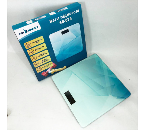Ваги для особистого користування SeaBreeze SB-074 180 кг Хороші ваги для перевірки LF-36 за 425 грн