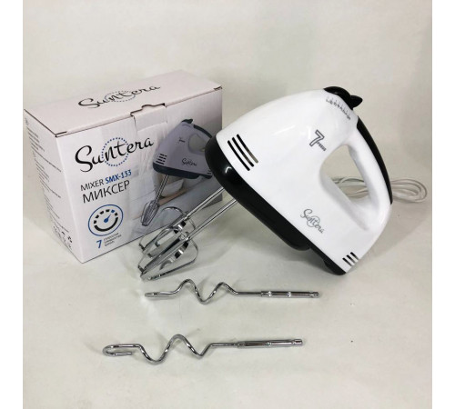 Міксер для приготування тортів і кремів Suntera SMX-133 300 Вт, Ручний міксер для приготування їжі RZ-42
