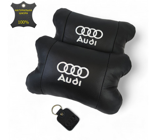 Автомобільна подушка в подарунок Audi, Подушки для шиї на підголівник Подушка для водія авто TF-77