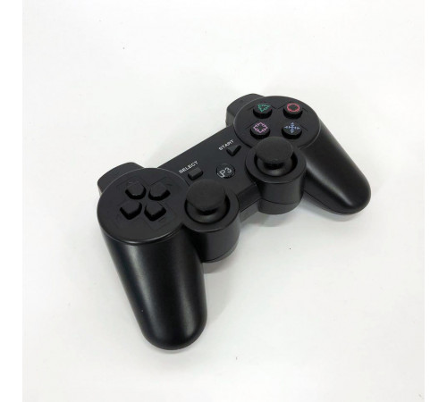 Бездротовий ігровий геймпад Doubleshock PS3/PC акумуляторний джойстик з функцією вібрації. Колір: чорний ZC-34 за 460 грн
