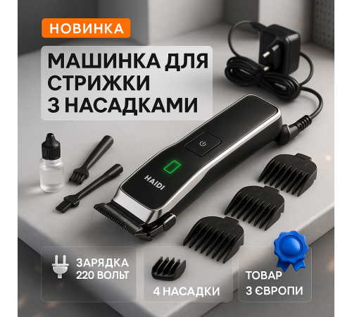 Электрическая аккумуляторная машинка для стрижки, Беспроводная аккумуляторная машинка для стрижки волос WK-10